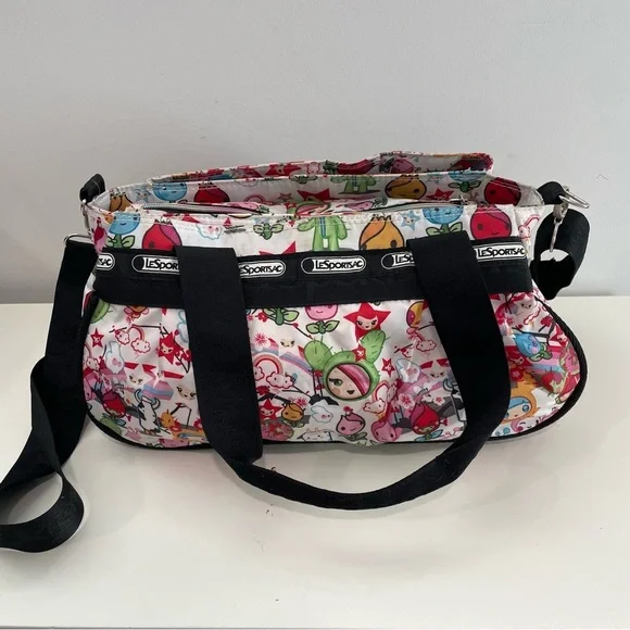 Le SportSac x Tokidoki Purse Tote Bag Crossbody Anime Kawaii Y2K - Picture 3 of 5